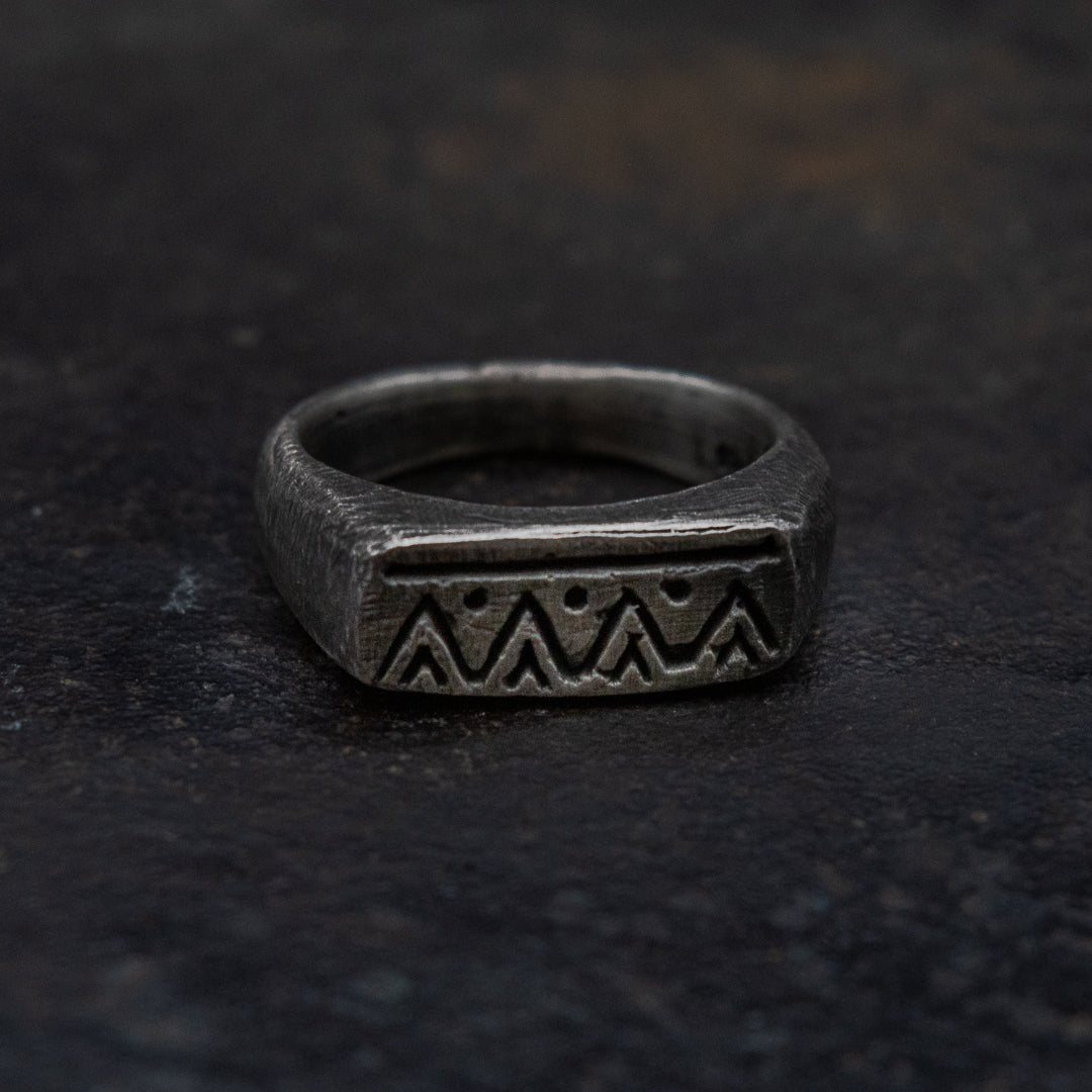 Anillo de Sello con Grecas