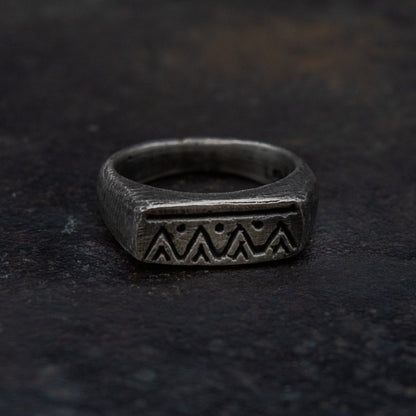 Anillo de Sello con Grecas