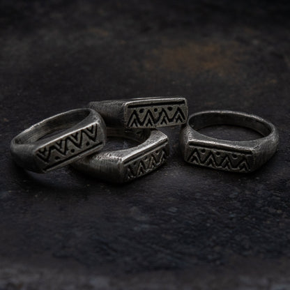 Anillo de Sello con Grecas